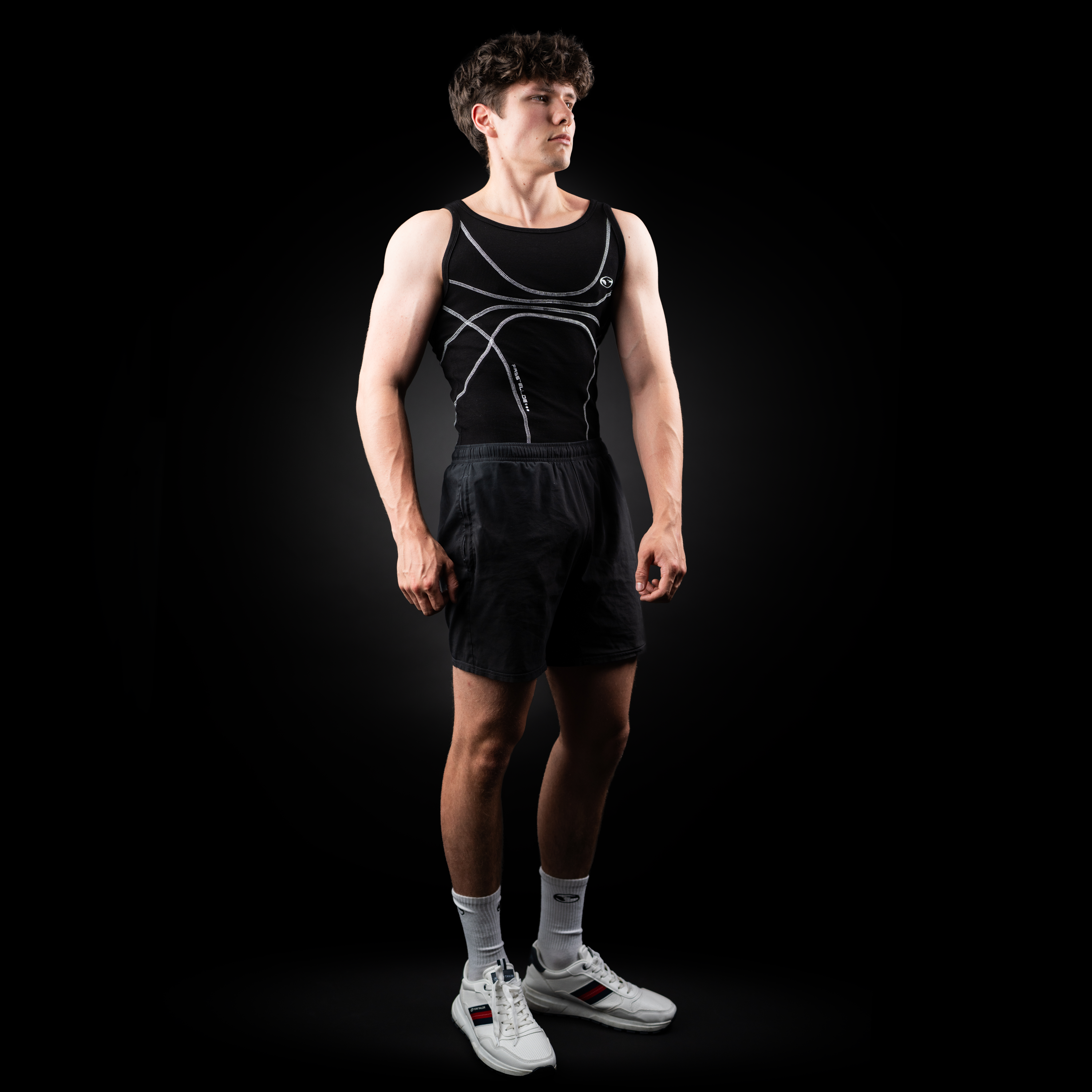 TANKTOP GHOST BLACK