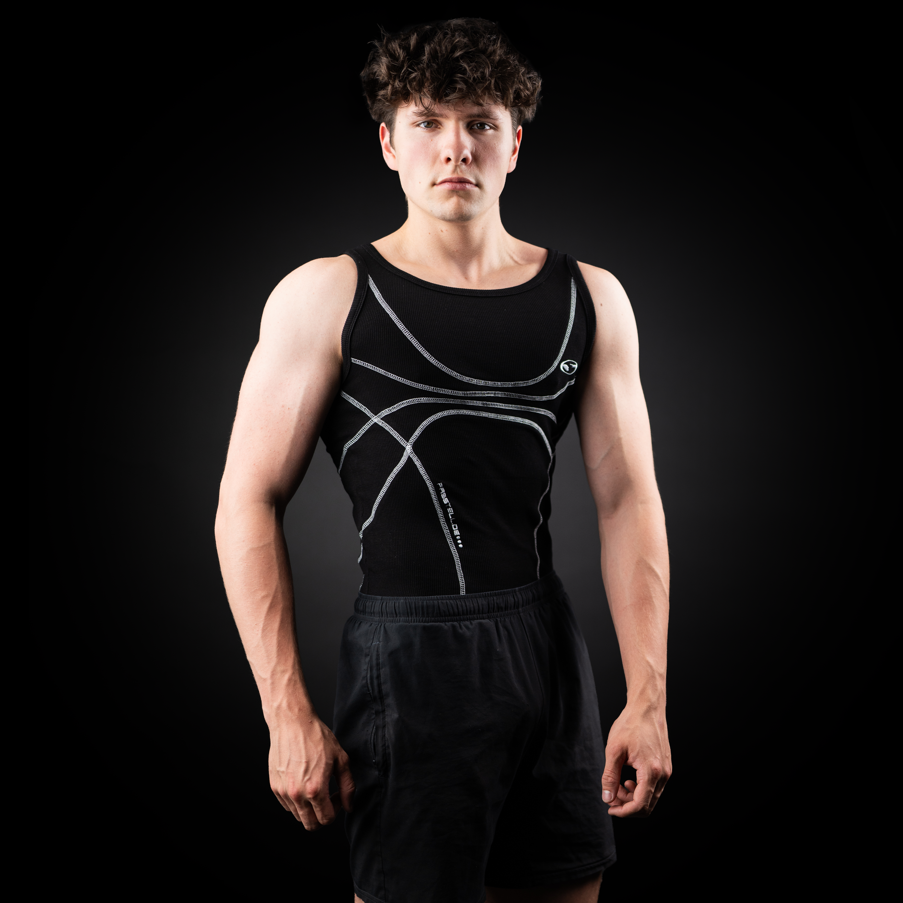 TANKTOP GHOST BLACK