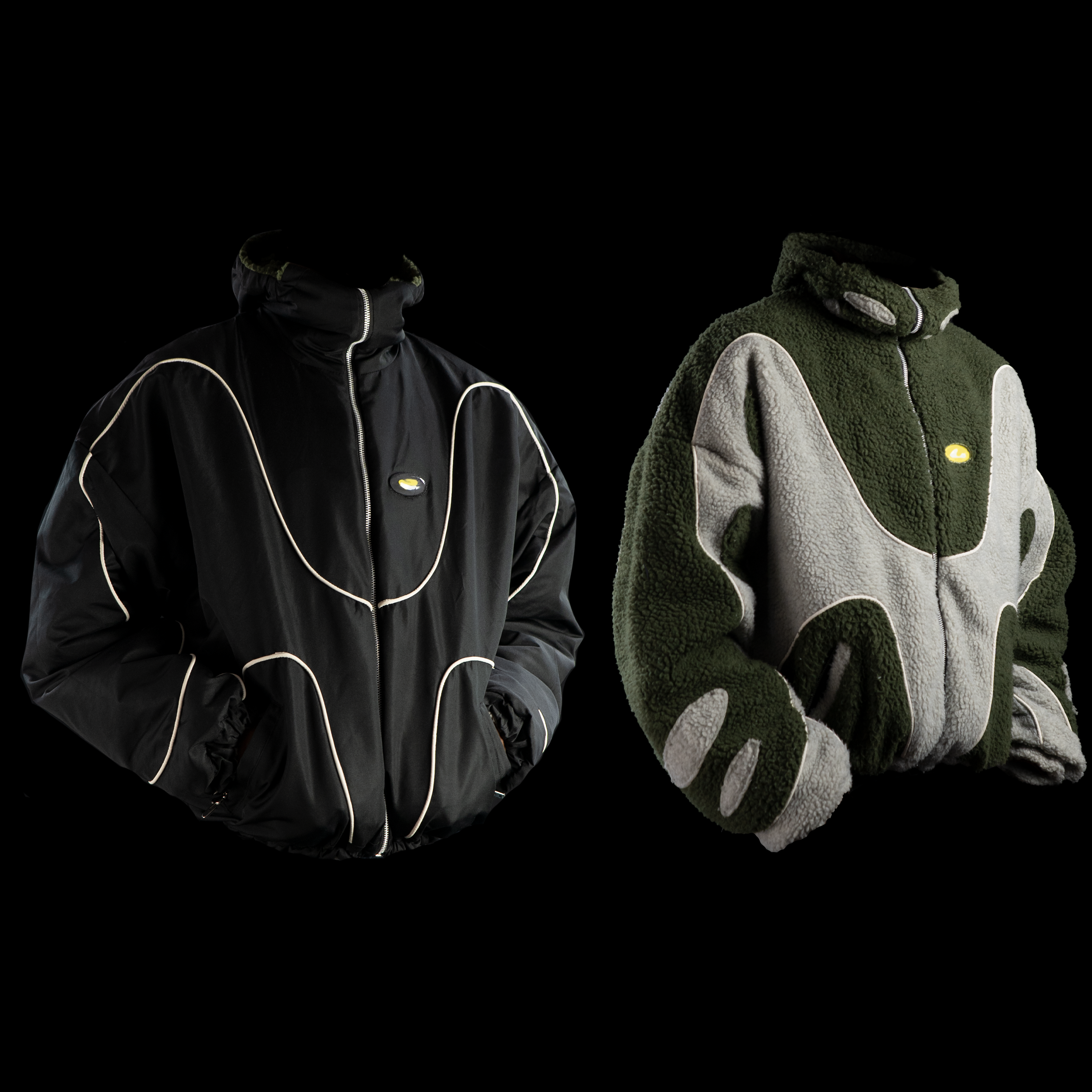 2IN1 RAIN/FLEECE "FOREST"