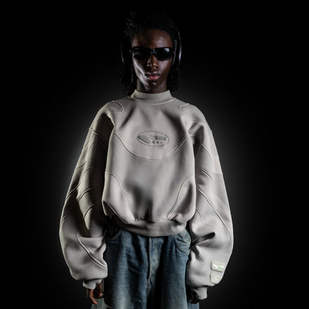 V2 ALIEN SWEATER "GRANIT GREY"